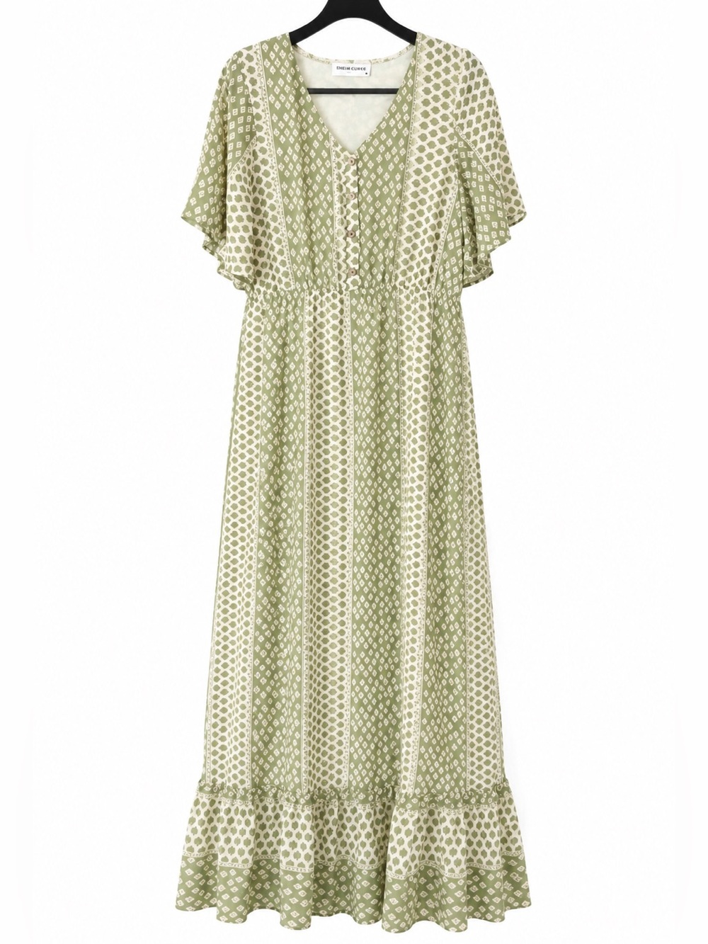 Citrus & Lemon maxi dress